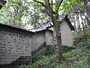 青海神社本殿と覆い屋
