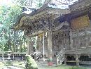 藤基神社拝殿向拝と外壁