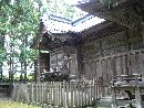 藤基神社本殿と幣殿と玉垣